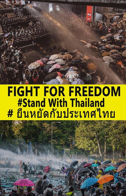 elidaydreamer's tweet photo. #HongKong VS #Thailand

#StandWithHongKong #StandWithThailand #HongKongStandsWithThailand #MilkTeaAlliance #democracy #freedom https://t.co/8JmuKbvPwz