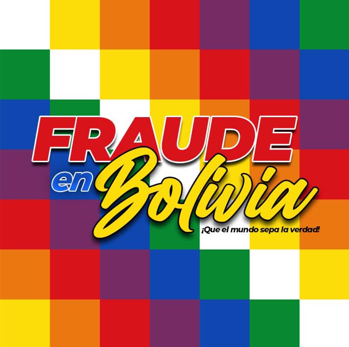 #UltimaHora
.
.

Ante la inminente VICTORIA del MAS en #Bolivia la derecha fracasada pretende hacer un fraude electoral para obtener la victoria por la fuerza <a href="/OEA_oficial/">OEA</a>  <a href="/evoespueblo/">Evo Morales Ayma</a> <a href="/mbachelet/">Michelle Bachelet</a> 
.
TODOS A DIFUNDIR LA VERDAD!!!