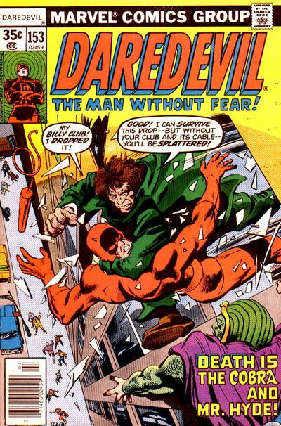 McKenzie also created the chain-smoking reporter Ben Urich, a investigative journalist for the New York City newspaper The Daily Bugle.First Appearance: Daredevil Vol 1 #153(July, 1978)by Roger McKenzie (W), Gene Colan (P), Tony DeZuniga (I), Mary Titus (C), Denise Wohl (L)