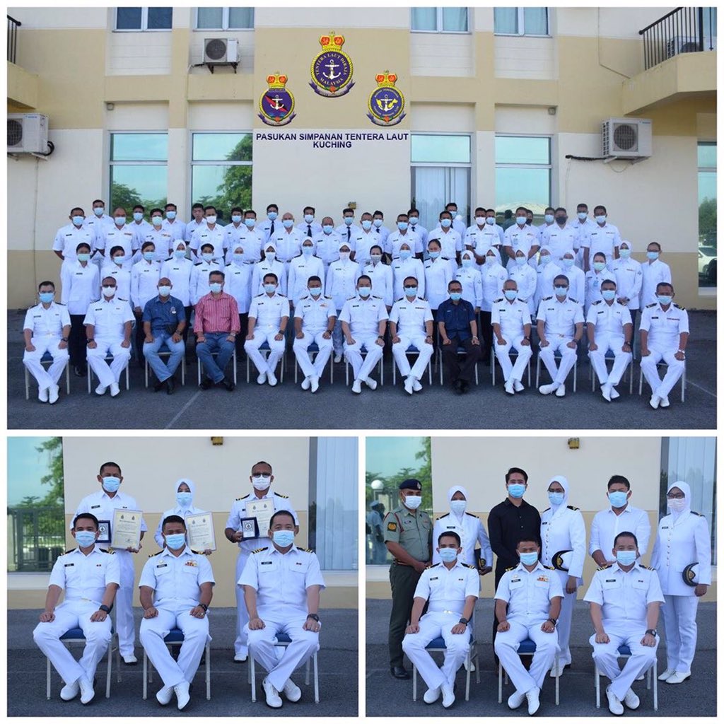 PSTL KUCHING 🇲🇾 (@pstl_kuching) on Twitter photo Ahoy! Berlangsung Sabtu lalu adalah Majlis Penutupan Latihan PSSTLDM Tahun 2020, Pemakaian Pangkat Pegawai PSSTLDM dan Perutusan Ulung PWTL Kuching bertempat di Ruang Legar Pejabat PWTL Kuching.
<a href="/tldm_rasmi/">Royal Malaysian Navy</a> <a href="/MPA_Timur/">HQ Eastern Fleet</a> @MkSimpanan <a href="/PsstldmOfficial/">ROYAL MALAYSIAN NAVAL VOLUNTEER RESERVE (PSSTLDM)</a>
<a href="/plastldm_pks/">PLASTLDM PKS 🇲🇾</a> @PoliteknikKuch1 Ahoy! Berlangsung Sabtu lalu adalah Majlis Penutupan Latihan PSSTLDM Tahun 2020, Pemakaian Pangkat Pegawai PSSTLDM dan Perutusan Ulung PWTL Kuching bertempat di Ruang Legar Pejabat PWTL Kuching.
<a href="/tldm_rasmi/">Royal Malaysian Navy</a> <a href="/MPA_Timur/">HQ Eastern Fleet</a> @MkSimpanan <a href="/PsstldmOfficial/">ROYAL MALAYSIAN NAVAL VOLUNTEER RESERVE (PSSTLDM)</a>
<a href="/plastldm_pks/">PLASTLDM PKS 🇲🇾</a> @PoliteknikKuch1
