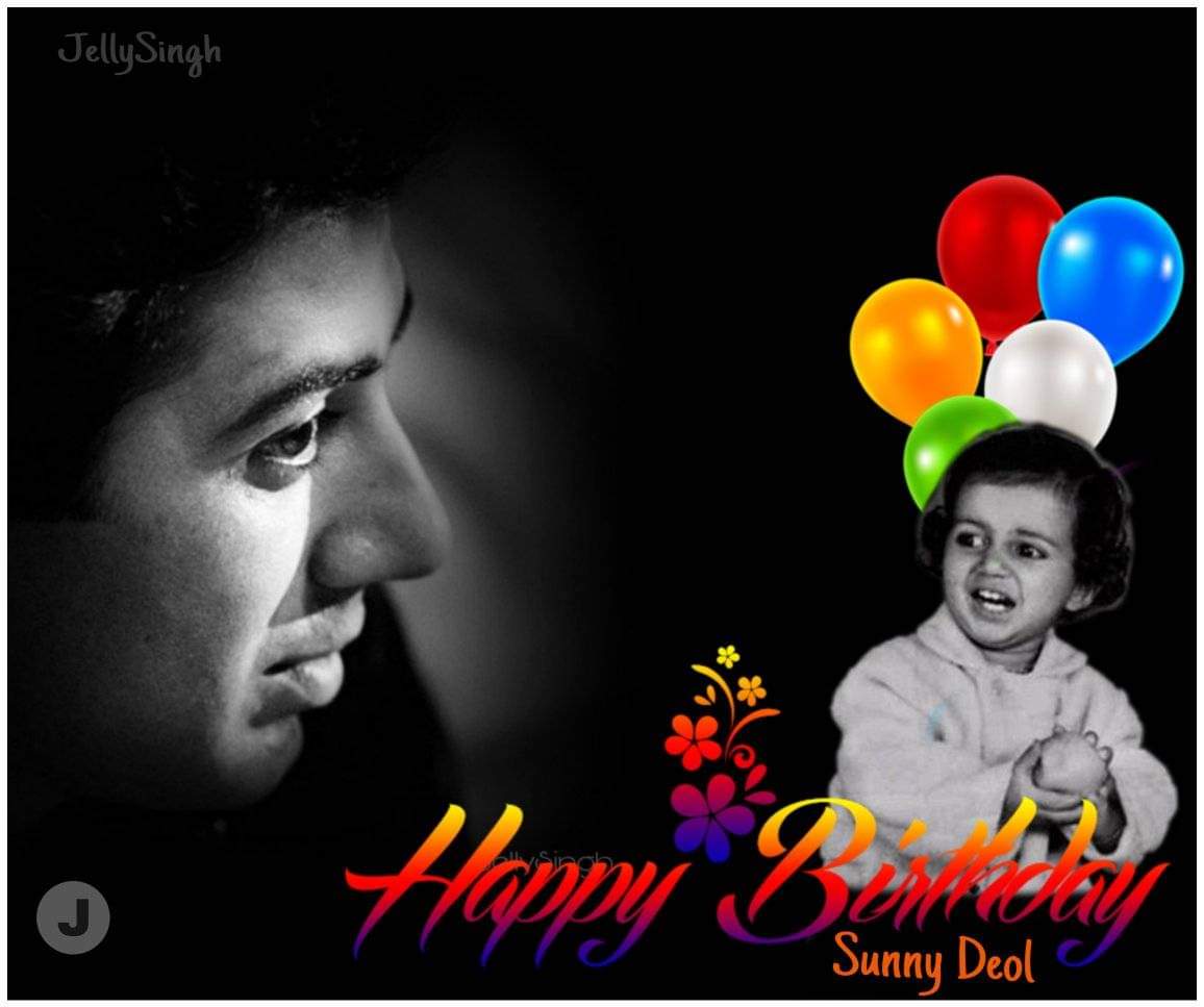 HAPPY.   BIRTHDAY.   SUNNY.   DEOL.   JI.......LOVE.   YOU.   DEOLS......... 