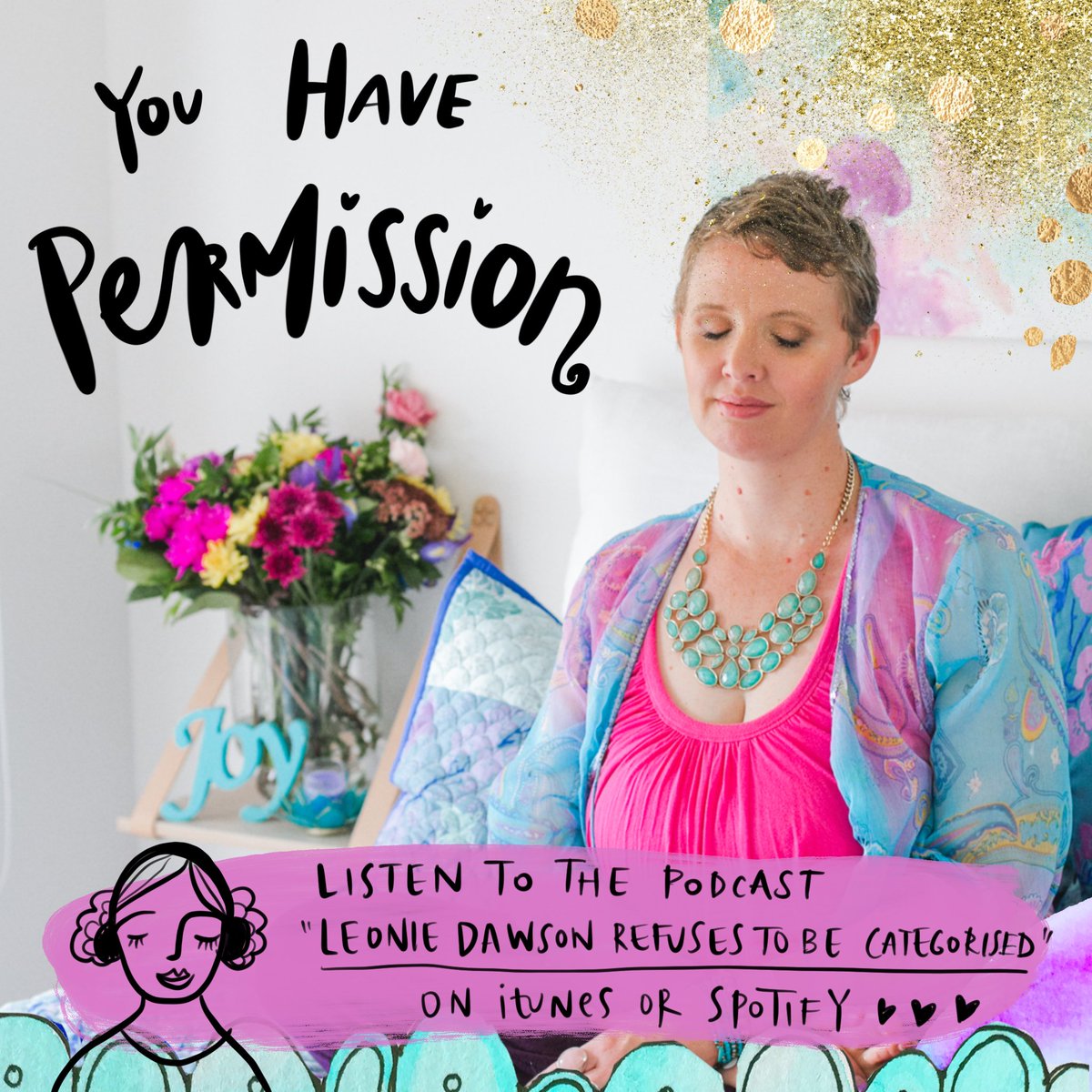 Today I want to tell you that You Have Permission.

Settle down with a cuppa and listen to this short but sweet affirmation I wrote just for you.

leoniedawson.com/podcast-you-ha…

#podcast #affirmation #positivity
