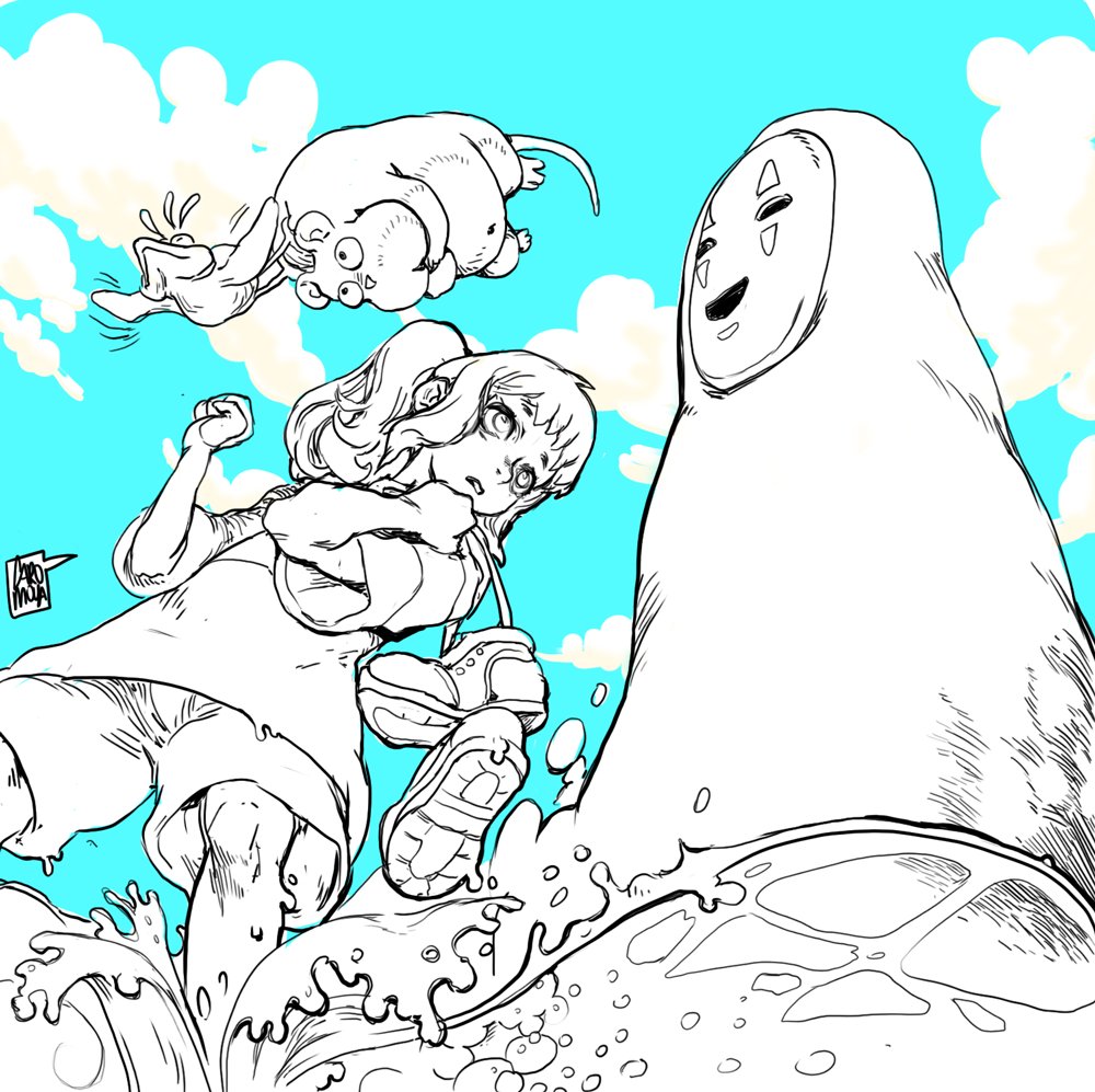 Day 14 Prompt #Journey A little Spirited Away ??#ghiblitober 