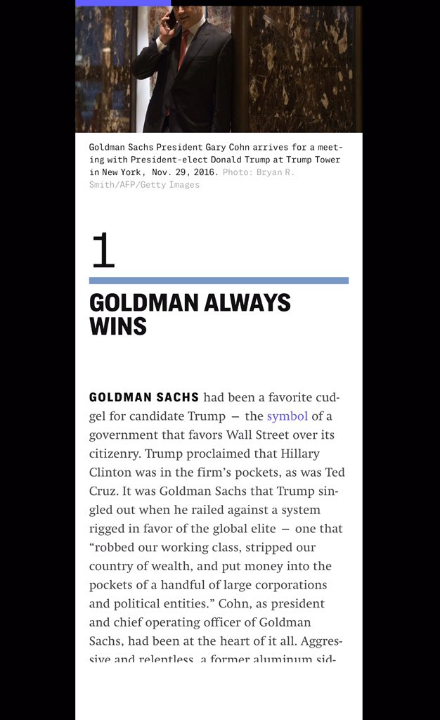 WayneH1249's tweet photo. @Dark_fear_Light @jlhenderson53 @tedcruz @SenTedCruz Would Cruz steal from the National Treasury?Don’t know?
GoldmanSachs (GS) consults &influences big $$$Bills for Health, Military, Banking.
Ted VOTEs on them. Cruz gets $174K+ Royalties. His spouse gets $300K+Bonuses as GS Manager. As part of #Rich1%, they benefit from US payments https://t.co/uQtxIbxEoQ