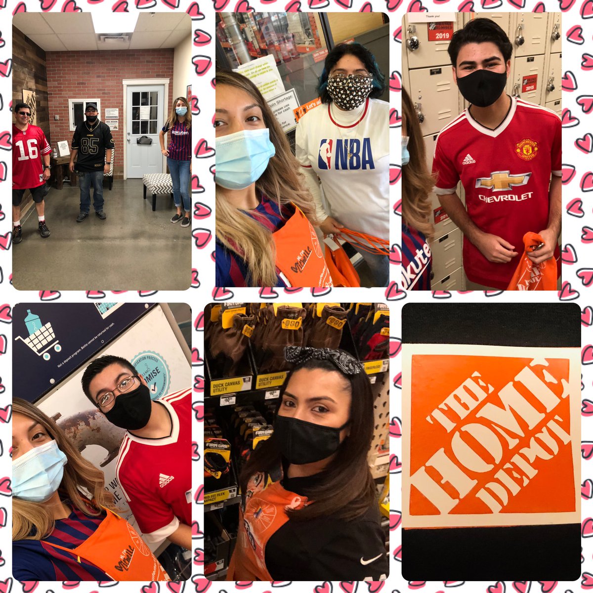 Happy Sunday! Jersey day at the Ceres Home Depot, who are you going to Rep.?
#oneteam #6947strong #CAM2020 #supportingthefrontend