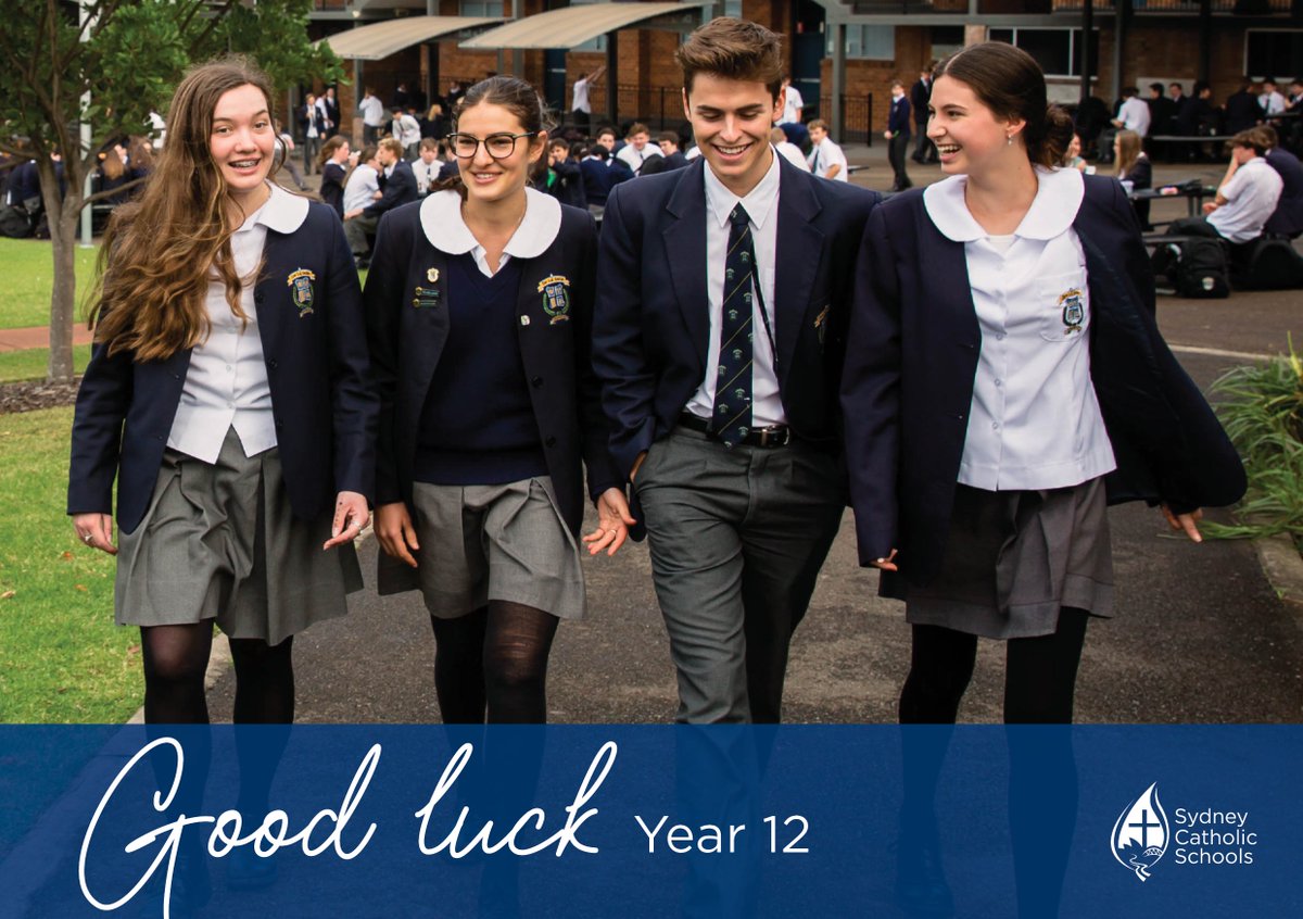 Wishing all our HSC students the very best of luck in their exams! We're praying and thinking of you! #2020HSC