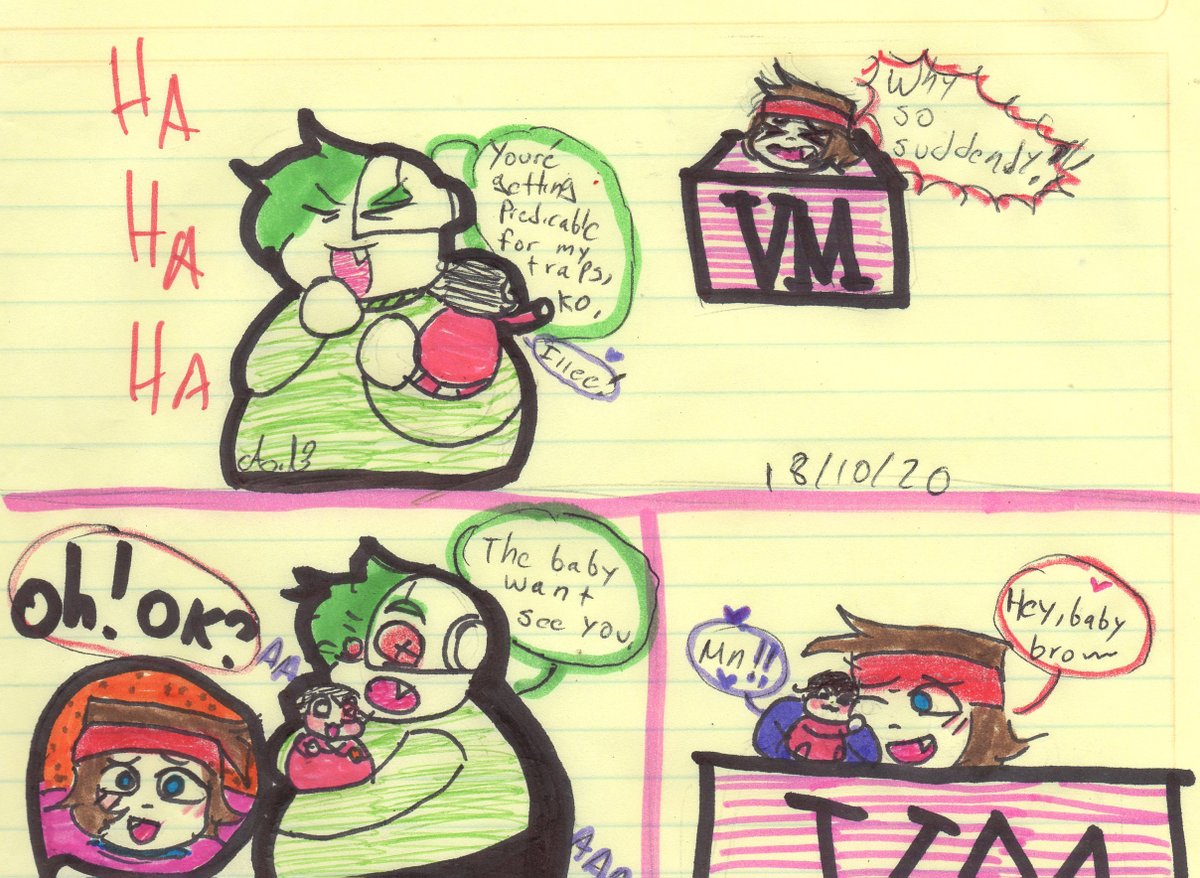 LordAmorsito13's tweet photo. -DIA/DAY 18: Trap/Trampa.
#inktober2020 #BoxyVenom #LordBoxman #Ko #okkoletsbeheroes #okko #Voxmore #Boxmore
Lo siento, no me salió tan bien, necesito buscar mis colores, solo pude trabajar con los que encontre😂😭 https://t.co/tGR1f8EvoE