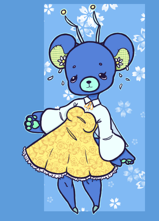 ParsleyPaste's tweet photo. Found a very cute open species, Tebees, made by ArtsUWU on DA and I used her base to make one! Her name is Mint!
.
.
.
#furryart #digitalart #furry #tebee https://t.co/dr7gJVICO4