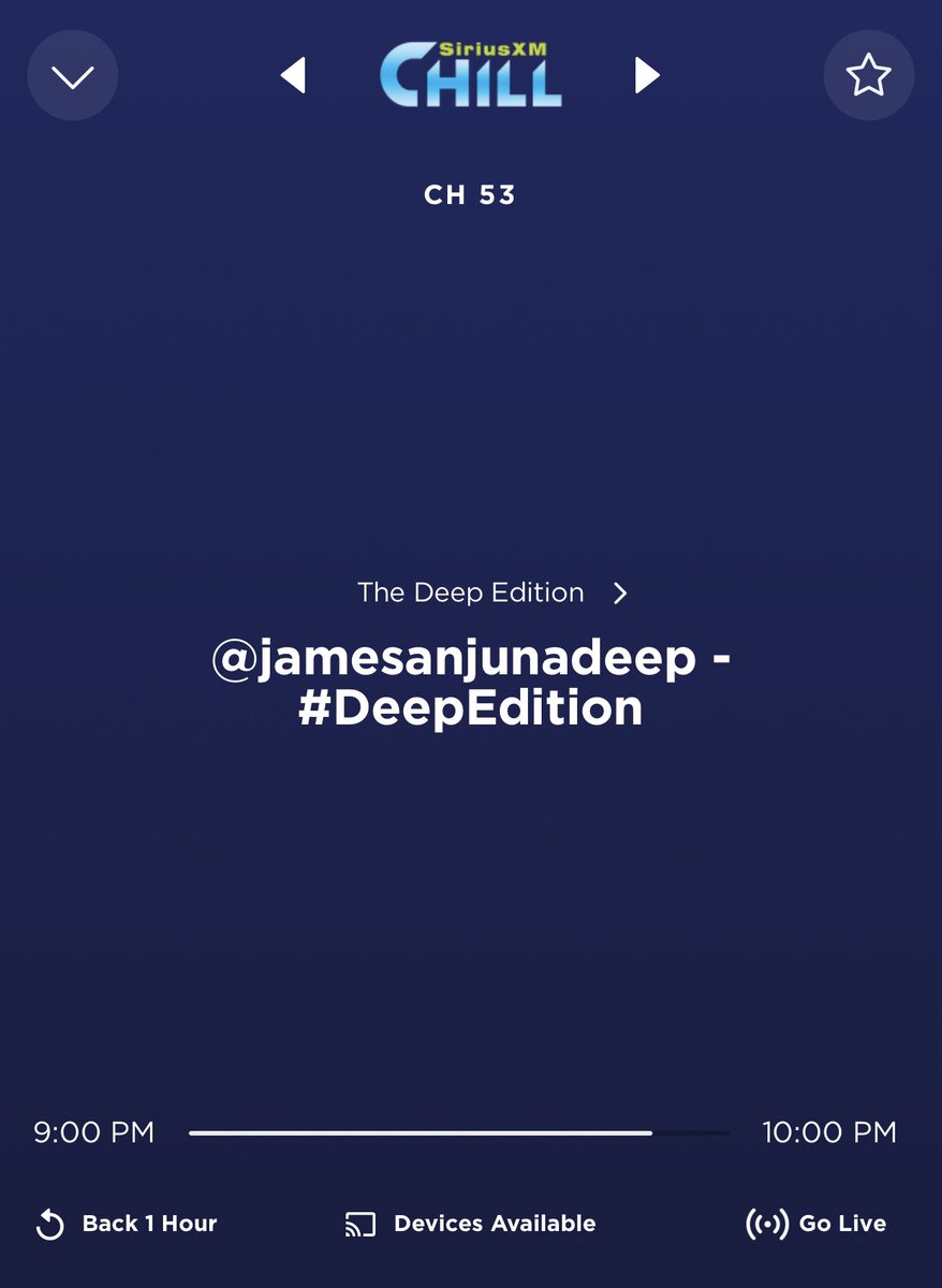 toddwhitley's tweet photo. #Whoa this @jamesanjunadeep #DeepEdition set TOOK us places. 
@siriusxmchill — thank you!

CC: @realchrisjbeale, #HRH https://t.co/VBpHoIIepb