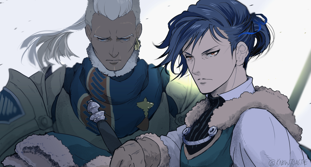 KnowToastie's tweet image. Heyo I go by Toastie the Know, and a year later I'm still going FE3H strong but now with a desaturated colour pallet streak 🤍 🖤| Toastie the Know (トースト)です。薄暗い色にハマってる最中。相変わらず風花が熱いです✨