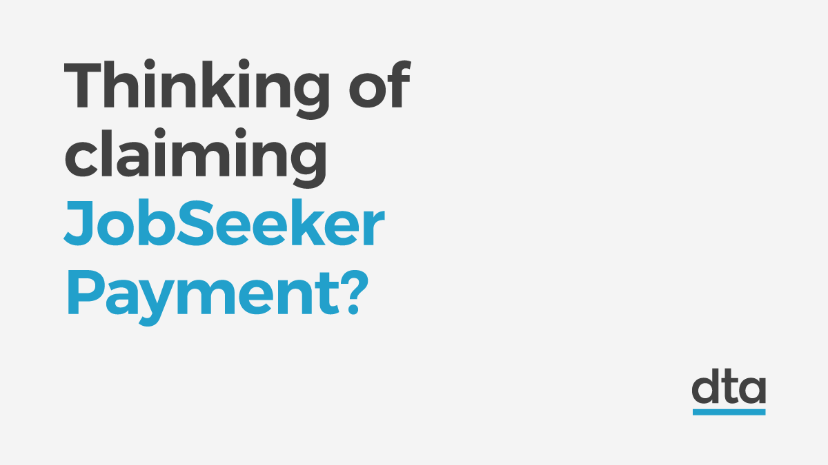 Make your JobSeeker claim and help shape the future of myGov. We're