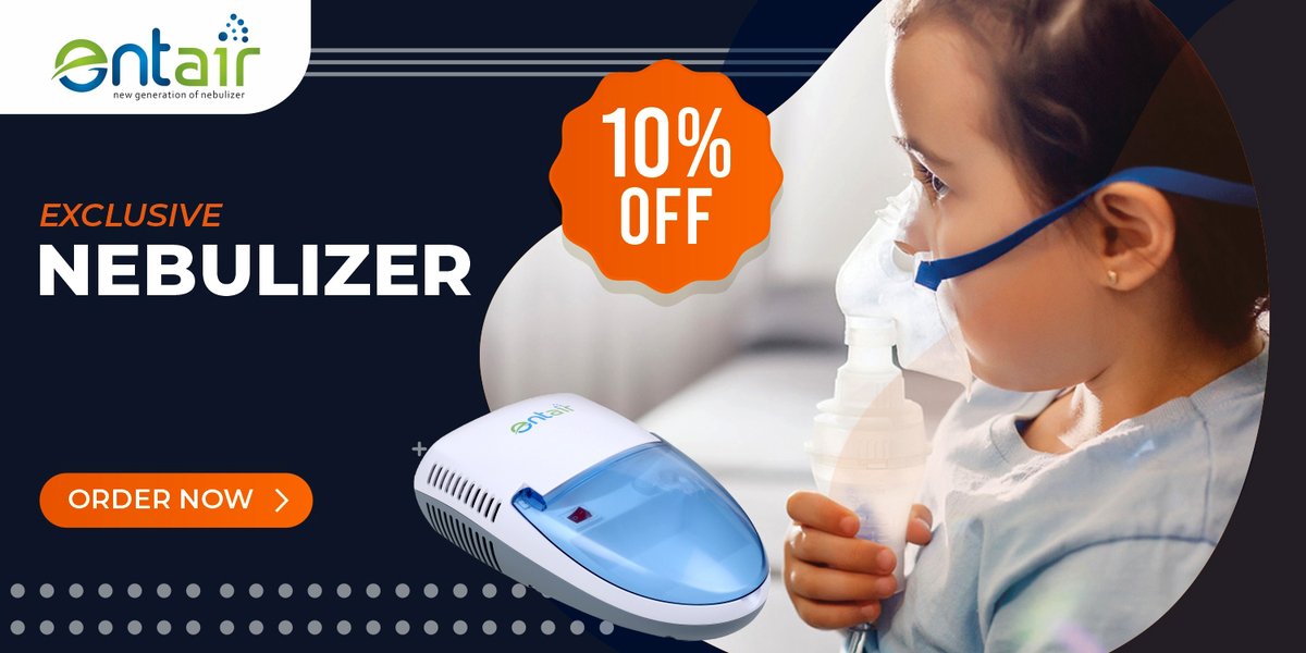 enterosurgicals's tweet image. Hurry Now Get 10% Off on Nebulizer Online Sale.
Shop Now - amzn.to/3m02fln
#nebulizerkit #nebulizerforadults #nebulizermachine #nebulizermachineforkids #nebulizermachineforadult #nebulizer #carent #entair #enterohealthcare #entros