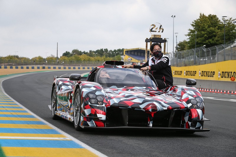 #ICYMI, the #GRSuperSport makes its public debut at #Lemans24 Circuit de la Sarthe. This is a customized development version of a road car, inspired by the #TS050HYBRID. #ToyotaGAZOORacing #Toyota #MobilityMonday, more here: https://t.co/JBxJtjxcu7 https://t.co/HHUOBkFhyU
