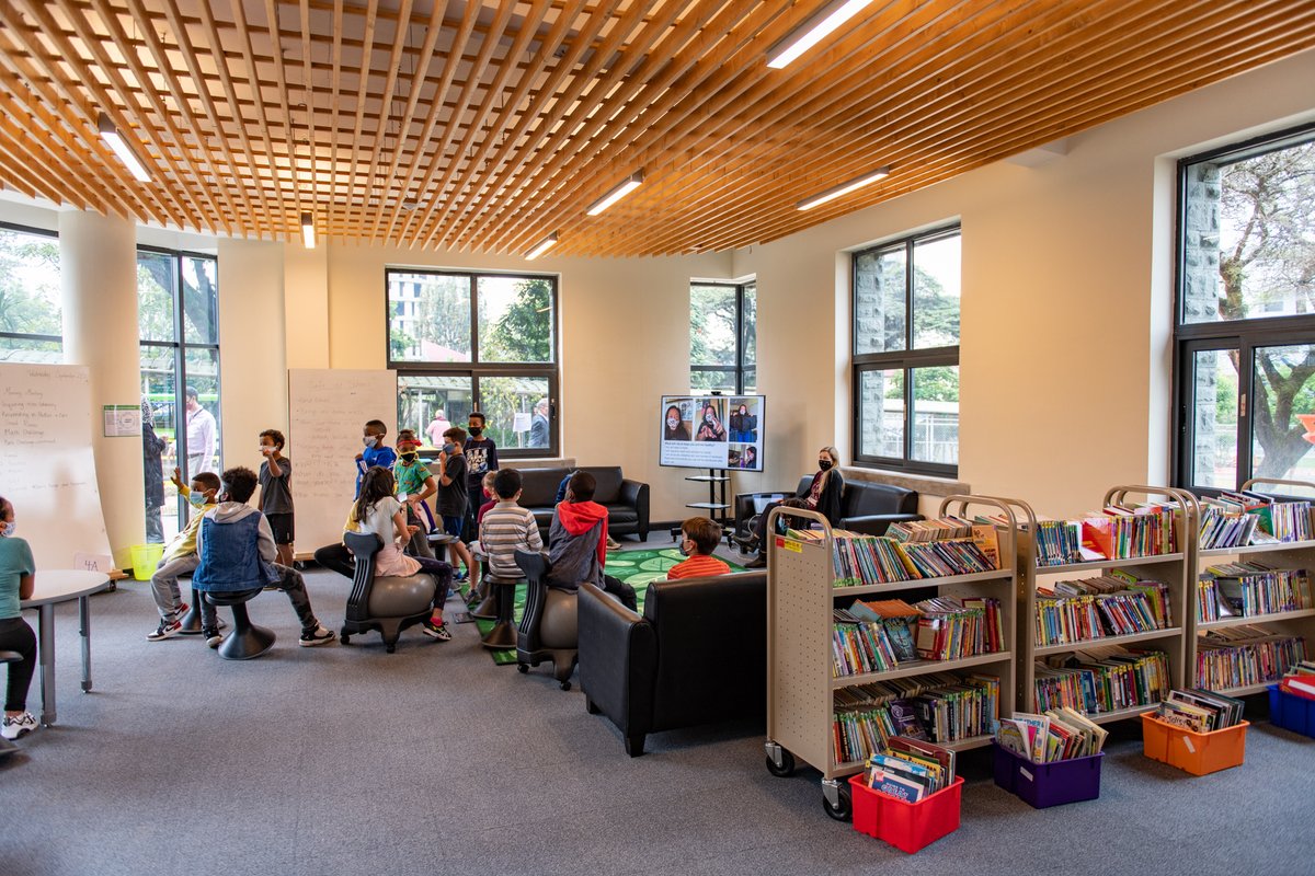 Open, flexible, and built with purpose in mind, our new ES building encourages collaboration between grade levels, and also provides a quiet space for students when they want to reflect on their learning. #ThisIsICSAddis #purposebuiltdesign