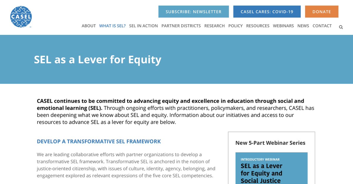 Equity in education means providing students with what they need based on their unique interests, talents, identities, cultural values, and backgrounds. Learn about how we can use #SEL as a lever for equity here >> casel.org/lever-for-equi… <a href="/caselorg/">CASEL</a> <a href="/Yale/">Yale University</a> <a href="/YaleCSC/">Yale Child Study Center</a> @marcbrackett