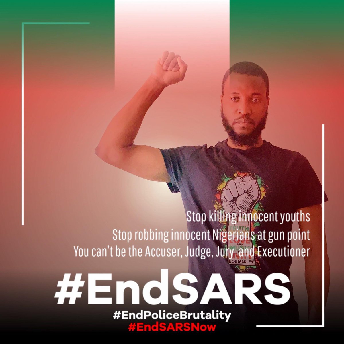 jayakinsfs's tweet photo. #ENDSARSNOW #EndPoliceBrutality #EndSWAT #EndBadGovernmentinNIGERIA https://t.co/RlCrsa2A4z