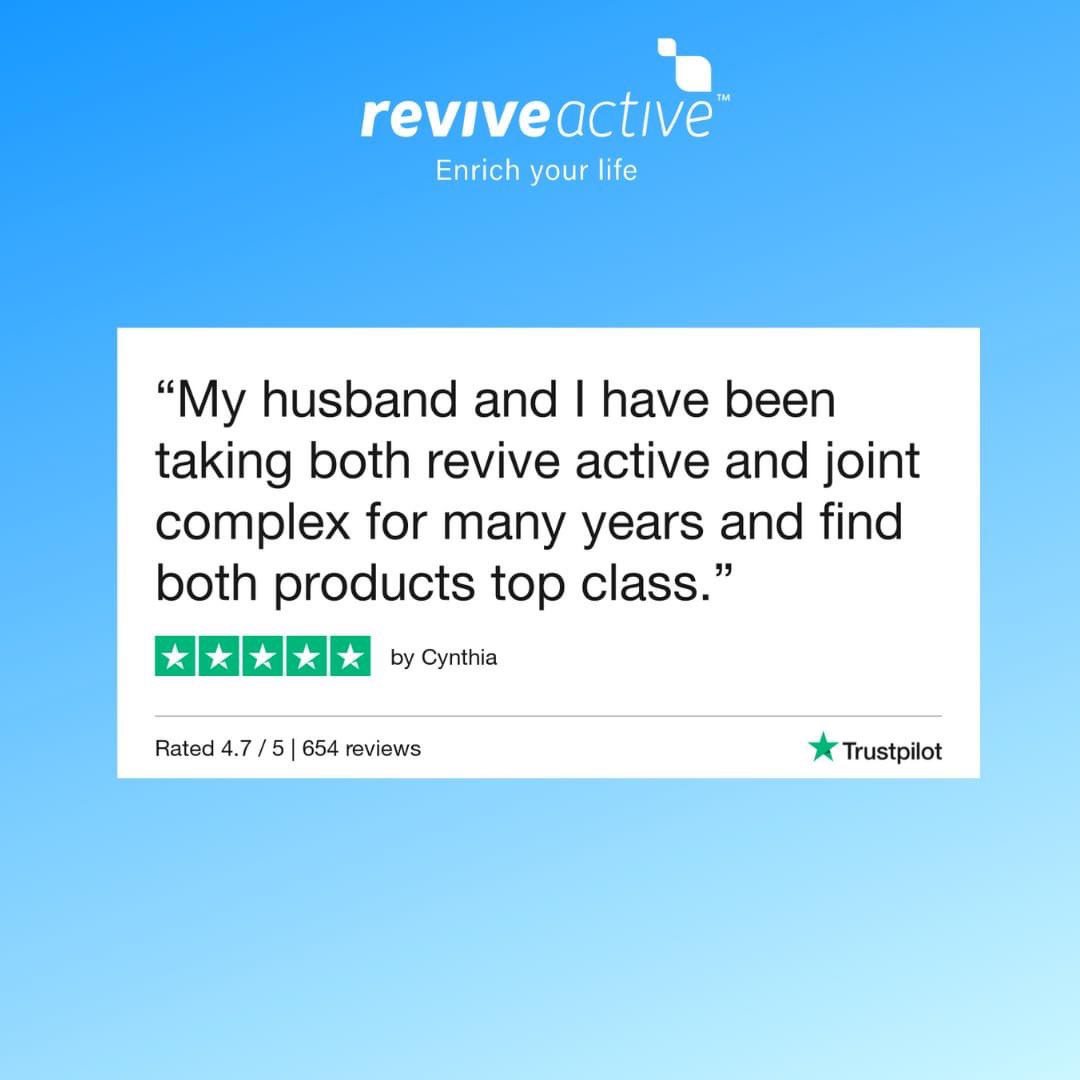 ReviveActive's tweet image. Have you tried Joint Complex? Designed to support joint injury recovery and stiffness for sports enthusiasts and athletes 💪
​
​Available now with 20% extra FREE 😍 👉  bit.ly/3o6mIqj
​
​#JointComplex #SuperSupplement #Feelthefreedom