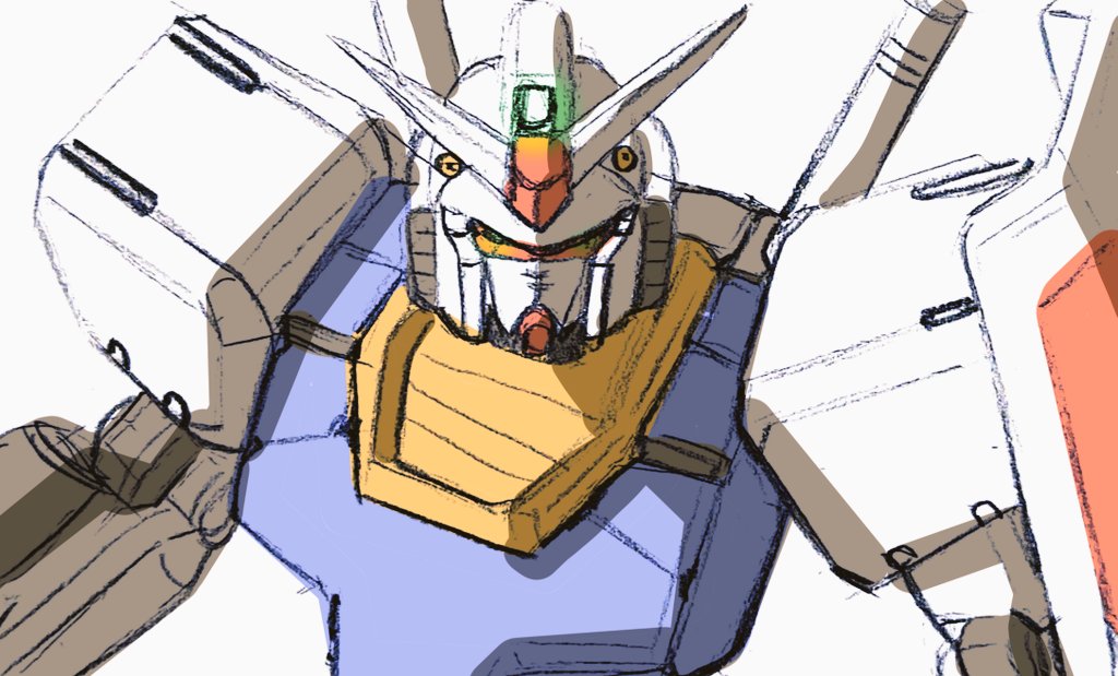 カトキ 風 ガンダム 浅田雅央 アニメーター志望のイラスト