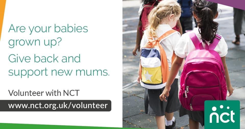 If you're looking for a community of like-minded people and have a little free time that you might want to spend helping new parents find their feet in your local community why not consider volunteering?
Interested in finding out more? Please drop us a line twickenham@nct.org.uk