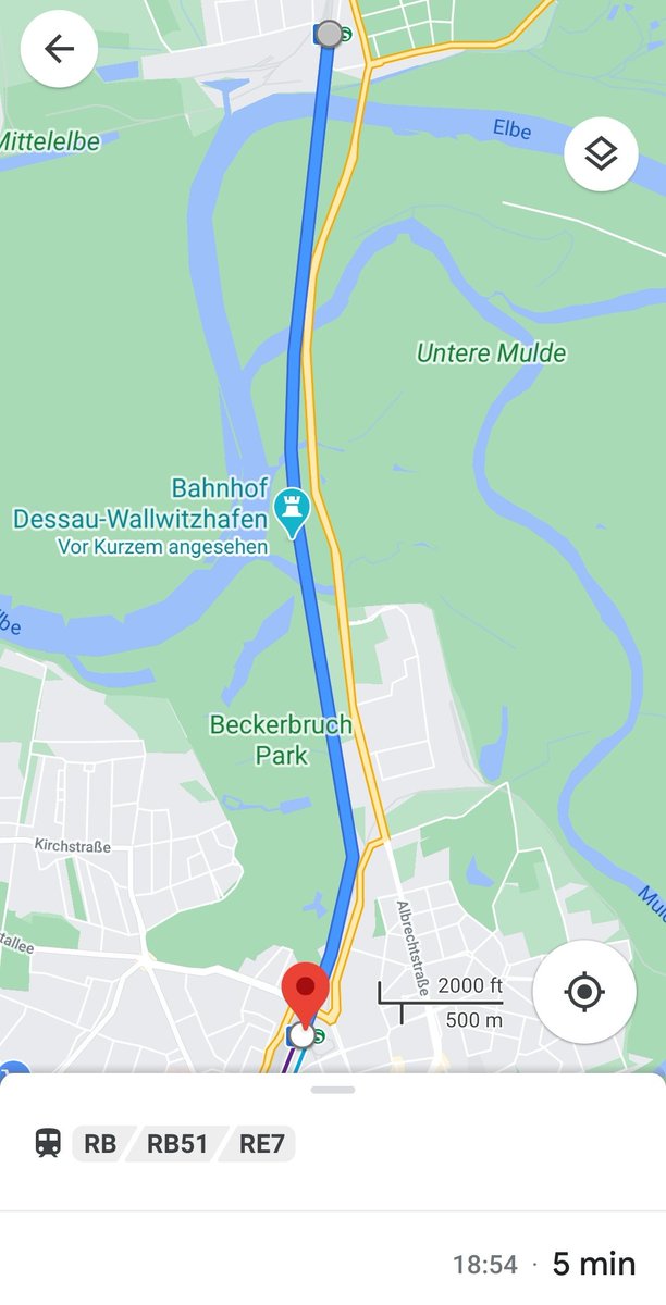 MultimodalT's tweet photo. Nachtrag zum 29.September:

Mit dem RE7 von DB Regio Nordost von Roßlau(Elbe) nach Dessau Hbf

#spnv #publictransport #googletransit @BombardierRail https://t.co/3PcioxC4Qc
