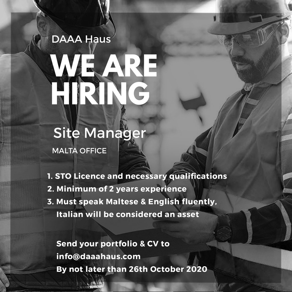 DAAA Haus tweet media