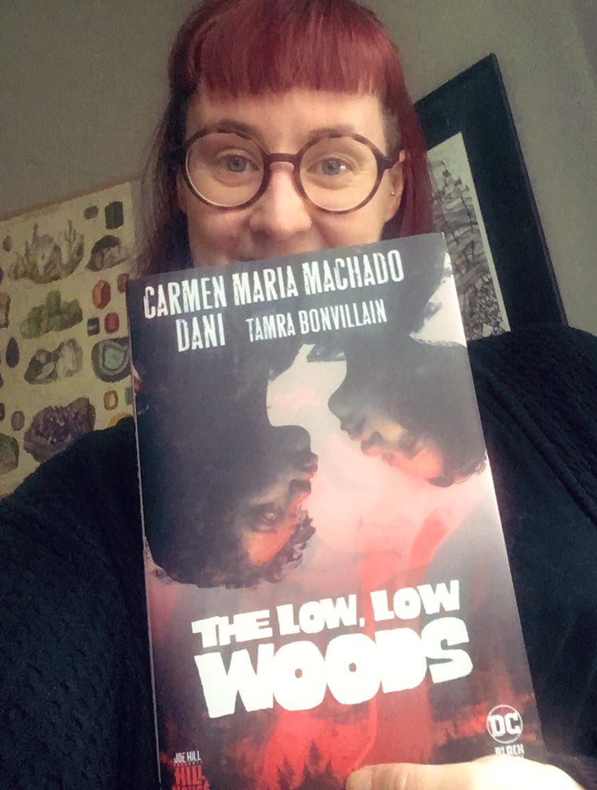 Day 15 of  #31DaysOfFemaleHorror is  @carmenmmachado, Dani &  @TBonvillain with graphic novel The Low Low Woods, recommended by one of my faves,  @CategoryIsBooks. It’s a slice of brutal feminist fantasy and I  it