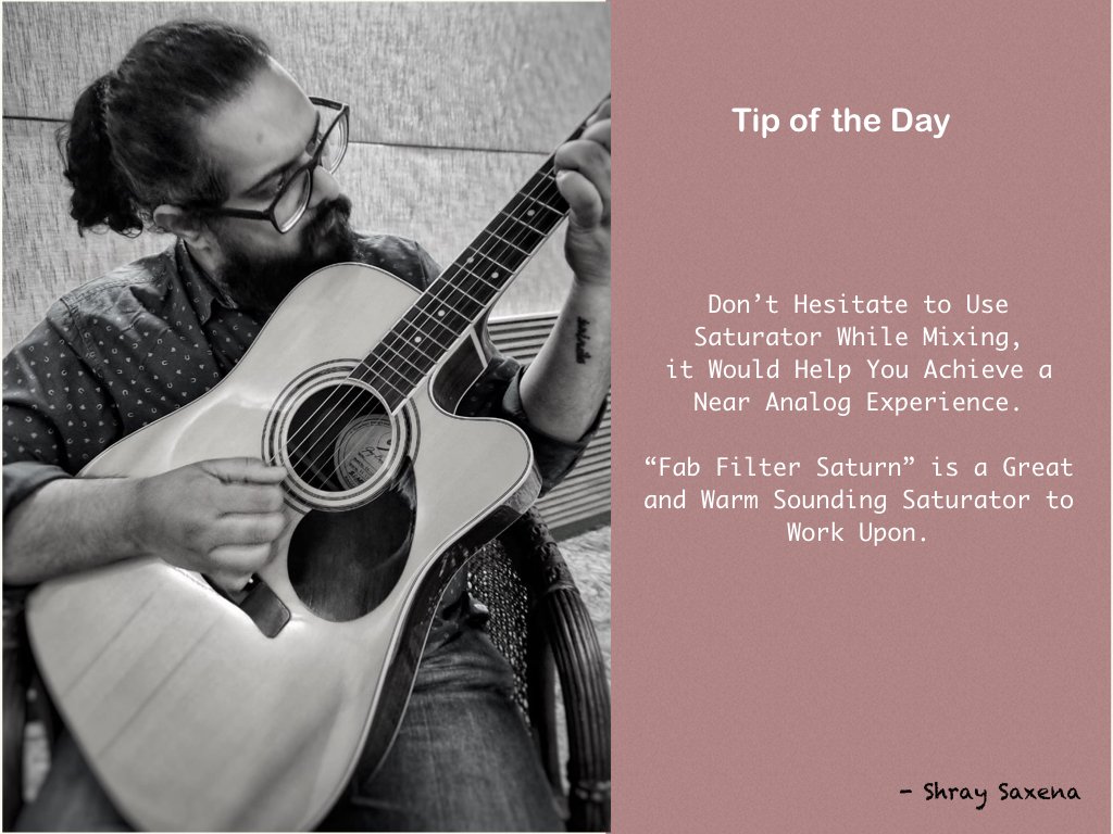 AurasAudio's tweet photo. Tip of the Day #18

Tips Credits- Shray Saxena
@auras_shray

#insyncwithsound 
#aurasaudio 

#tipoftheday
#musictip
#quotetipdaytip
#Mondaytip
#everydaytip
#musiclesson
#musicproductiontip
#soundtip
#audiotip
#learnmusic
#octobertip
#aurastip
#musictipoftheday https://t.co/W88lMRujFS