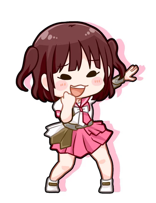 シャゼリア☆キッス
みかん色?ライトブルー⛴ピンク? 