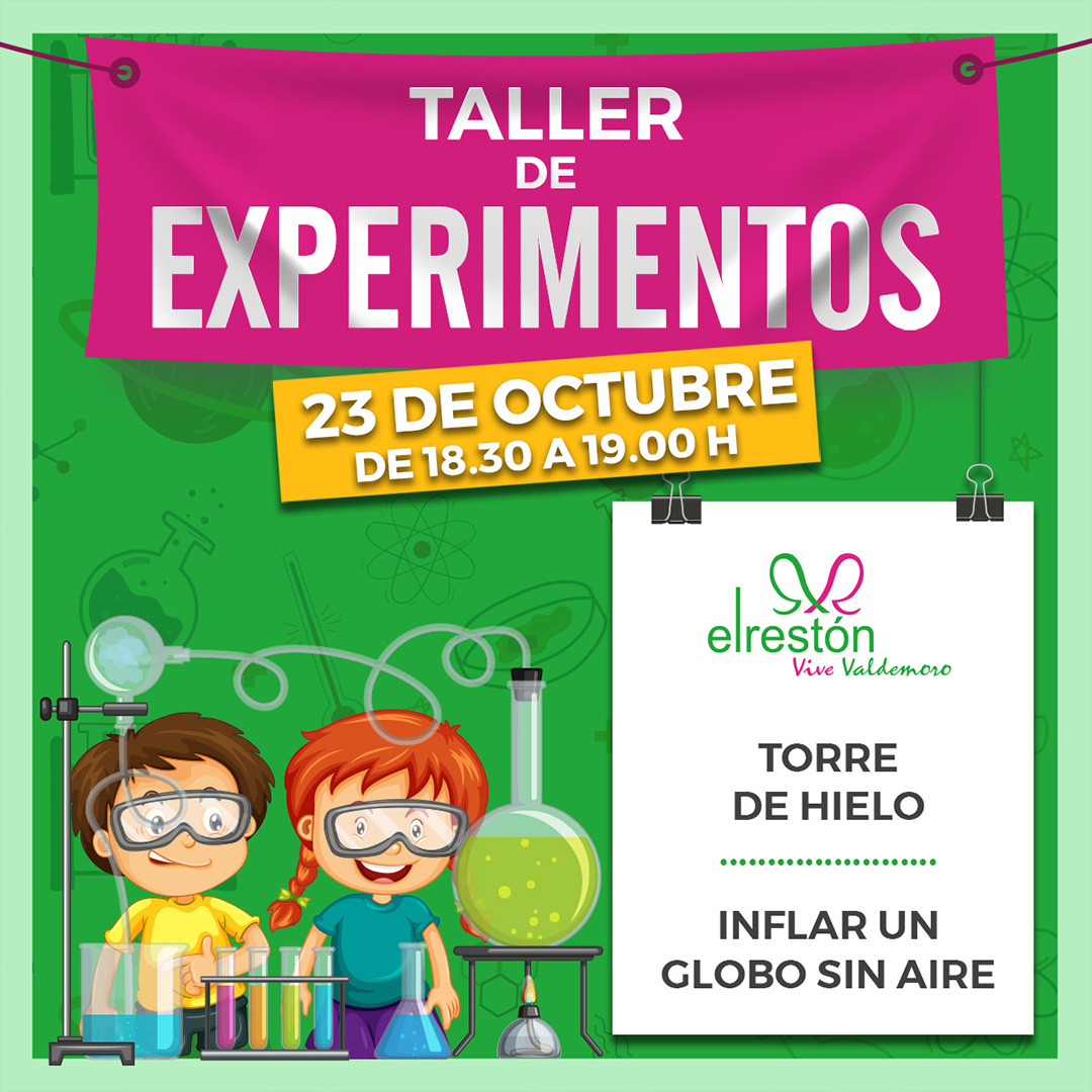 Tenemos unas cuantas propuestas y todas en #ElRestón o con El Restón👇🏻
🎥  Tarde o noche de #cine en Cinema Restón. Cartelera👉  bit.ly/32g8kDN
📲  Tarde familiar en nuestros #talleres de experimentos, en directo desde instagram
🤹‍♂️ Y, mañana, diversión y #magia en IG
