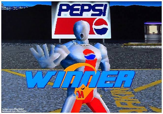 Twitter 上的 Massa 4gamernews Psのペプシマンは超プレミアなので持っていませんが セガサターン用ソフト格闘ゲーム ファイティングバイパーズ まさかの隠しキャラペプシマンに驚いた人は多いはず もちろんあの曲で登場 T Co D55chl8cif Twitter