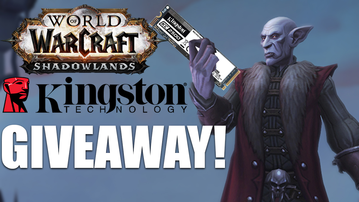 MrGMYT's tweet image. 🎁 500GB NVMe #Giveaway 🎁

Want to WIN a Kingston 500GB NVMe Drive? 
✅ Follow
❤️ Like
🔁 Retweet
🥳 Reply with what you're most excited about in Shadowlands!

🌎 WORLDWIDE!

kingston.com/unitedkingdom/…

⏰ x3 Winners will be picked 29/10/20
Thank you @kingstontech! ❤️