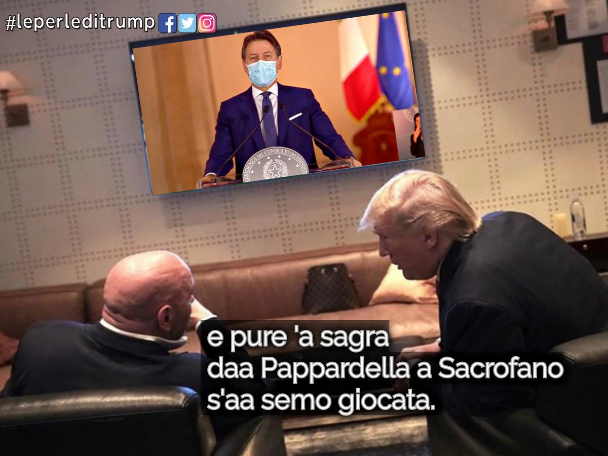 LeperlediTrump's tweet photo. ... e quando la domenica non sai dove cazzo andà, dove te porta tu moje?

#Conte #decretoconte #decreto #conferenzaconte #19ottobre https://t.co/3uxa9Hzc3F