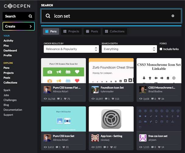 Code4Learn's tweet image. موقع  codepen.io  احد افضل المواقع في العالم لتجربه اكواد الfrontend ومشاهده اعمال لمبرمجين اخرين ، كل ما عليك هو كتابه الاسم الذي تريده ف البحث ومشاهده اعمال رائعه مع الاكواد الخاصه بها  @harmashcom @PrograminLovers @Mahmod_Raouf @researcherbadr @f_aswadi @b0rdga1