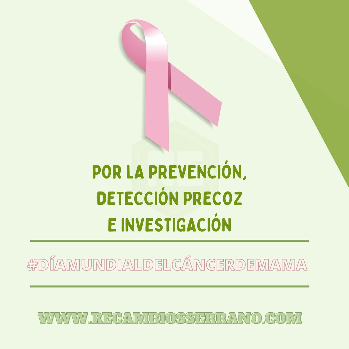 En el #DiaMundialdelCancerdeMama nos unimos a la campaña #SacaPecho de @aecc_es . Toda nuestra fuerza y ánimo para aquellas personas que luchan contra el #CancerDeMama .