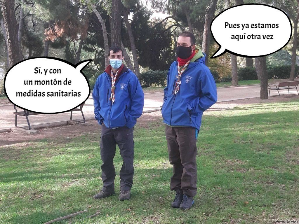 Este fin de semana hemos dado comienzo a la ronda con nuestros pases de sección. Porque con medidas higiénico-sanitarias, los scouts también somos seguros😷⚜️ 
#VuelvoSeguro
<a href="/scout_es/">Scouts de España (ASDE)</a> <a href="/scouts_edm/">ASDE - Exploradores de Madrid</a> <a href="/MontserratFUHEM/">Colegio Montserrat</a>