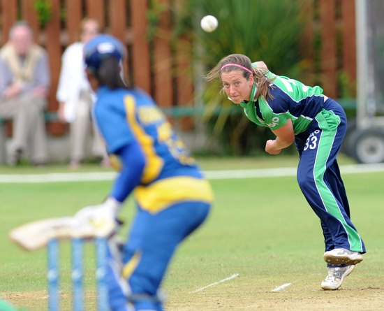 irishcricket1's tweet photo. We spoke with @izzyjoyce about the 2013 Women's T20 World Cup Qualifiers and a dramatic last-gasp win against The Netherlands. https://t.co/yfacNzvBg9 https://t.co/p8vU9FCrTh