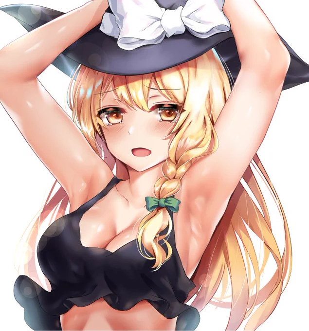 「……?」
「朝から何ジロジロ見てるんだ…?」
寝起き魔理沙ちゃんです 