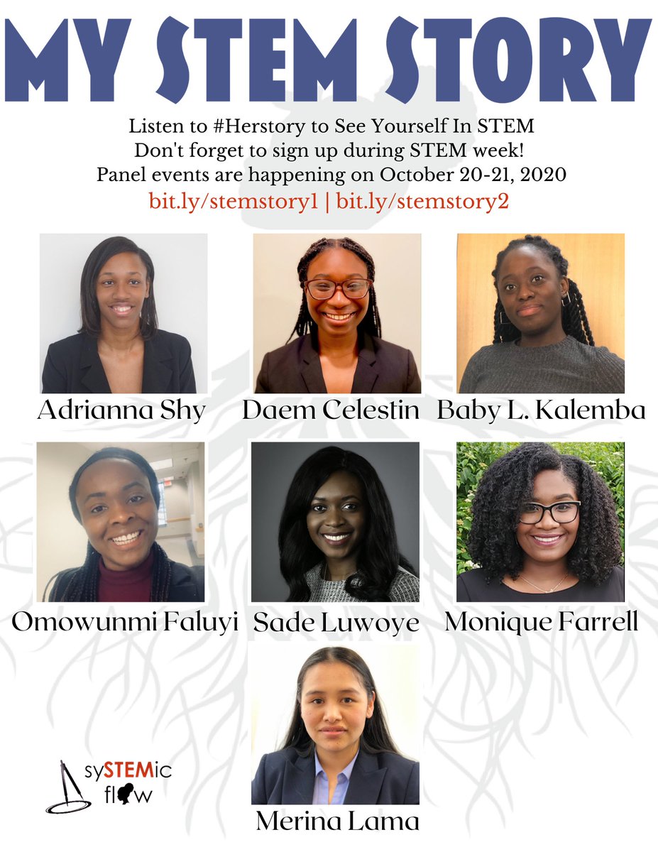 Have time this week? Register for a series of virtual panel events we are hosting during STEM week; highlighting amazing women in the STEM field. It is not too late - sign up today! bit.ly/stemstory1 | bit.ly/stemstory2 
#blackwomaninSTEM #STEMweek #Boston #MASTEMweek