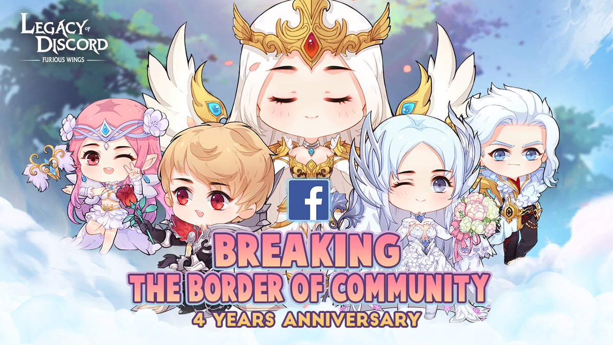 LoDMobile's tweet photo. Join our LoD Official Facebook Group to break the border of Community!
https://t.co/RwtYIE0Xzj
4 Years Anniversary
#BreakingTheBorder
Break The Border of Community https://t.co/P3JsZCeJwM