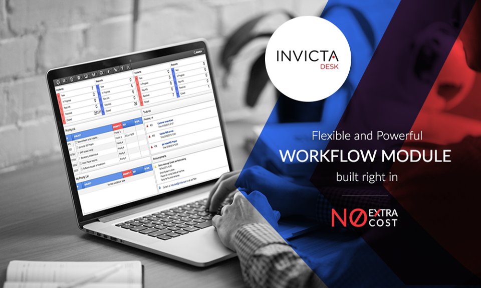 INVICTASoftware's tweet image. Onboarding, Offboarding, Approvals. What would you use workflows for? Get seamless workflow module for your organisation from Invicta Desk. bit.ly/InvictaSoftware
#ITSM #ServiceDesk