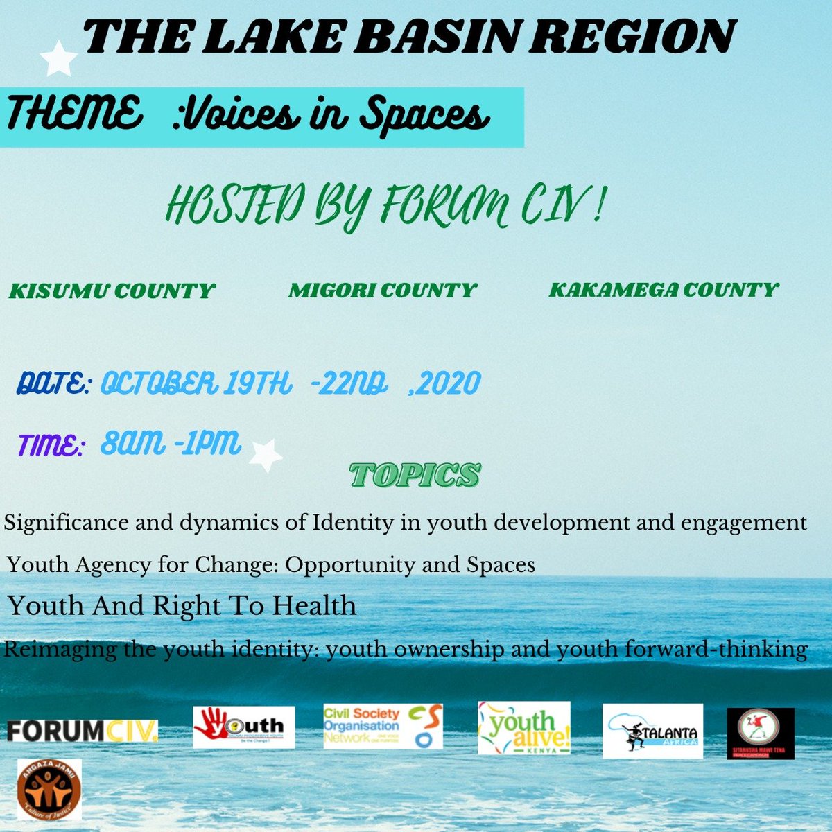 KisumuPY's tweet photo. Human rights and advocacy through Art Spaces.
Amplifying voices of change in the grassroots.
#Lakebasinvoices
#Kisumuprogressiveyouth
#Forum Civ
#TALANTAafrica https://t.co/rHtCl7zMbw