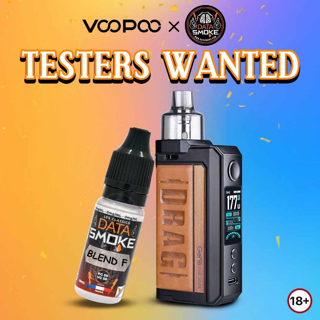 Wazadata's tweet photo. Partenariat #Datasmoke #voopoo https://t.co/lT63iUp4IS