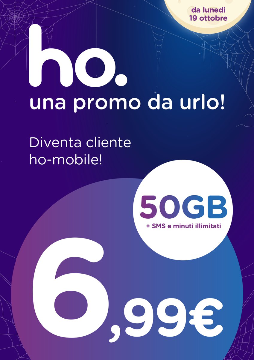 NOVATECHINFORM2's tweet image. Offerta HO Mobile
Numero nuovo da €6.99
50 Gb-minuti e sms illimitati

#homobile #homobileitalia #ho #promoottobre #valmarecchia #valmarecchiarimini #mobile