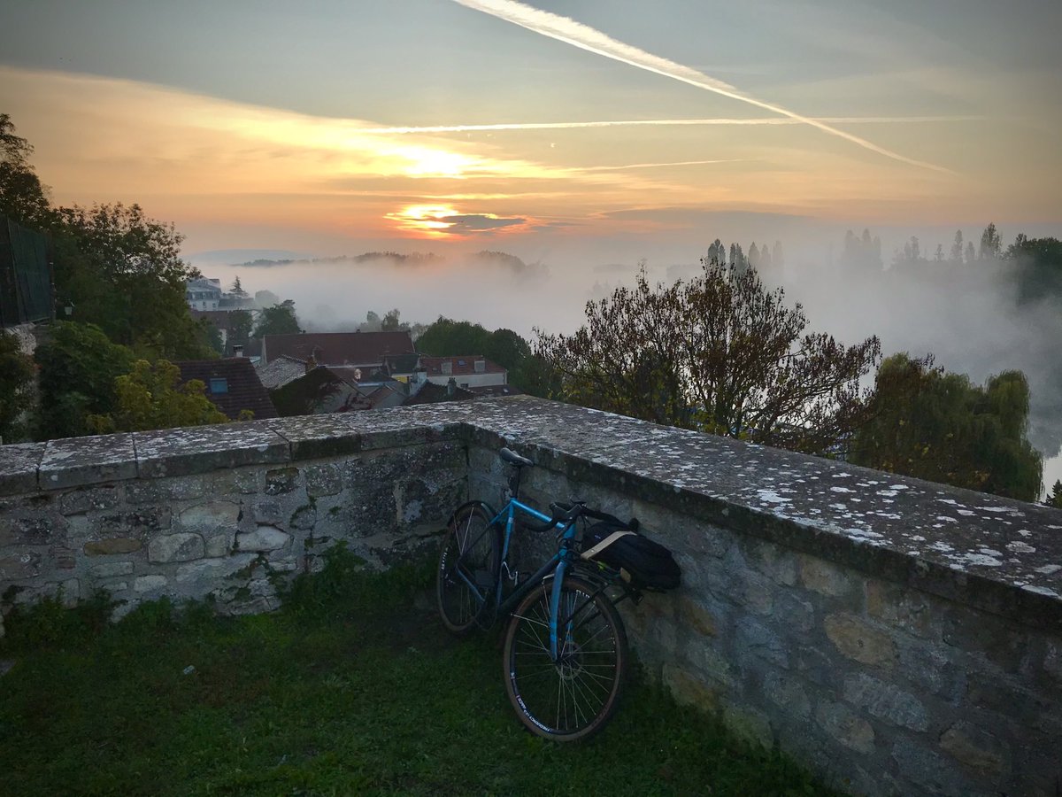 My commute this morning. #velotaf