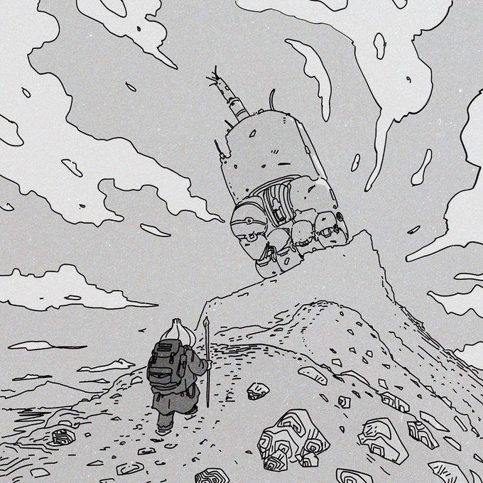 Day 16 - Rocket #inktober 