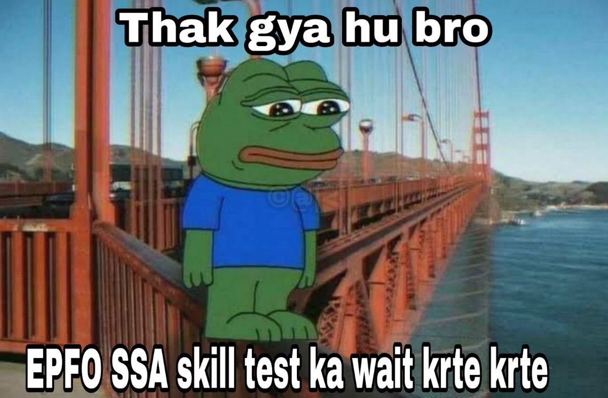 Bittu91053963's tweet photo. @wootaum @RakeshK_Singh_ @socialepfo Please, conduct EPFO SSA skill test https://t.co/9UbSdGIVmm