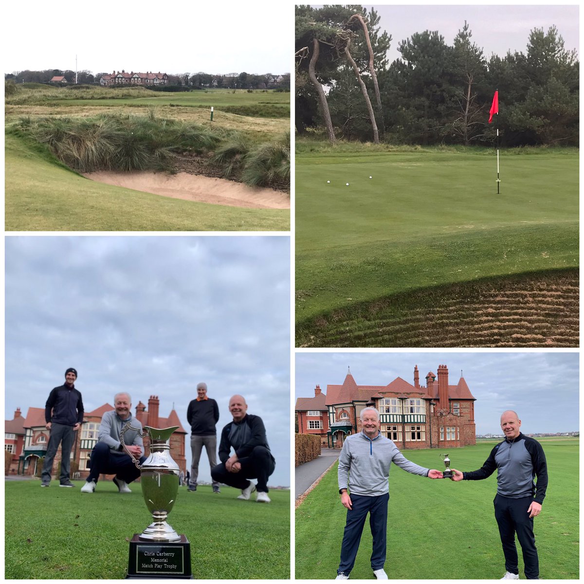 An absolute pleasure to play the 1st match yesterday in memory of legendary student young <a href="/chriscarbs96/">Chris Carberry</a> who sadly lost his battle against cancer this May. Partnering Chris’s dad <a href="/Steve_Carbo/">Steve Carberry</a> against RL&amp;StAnnesGC’s kind host #TimFish &amp; @ianpyeiseboe .......instagram.com/p/CGhCNSaFS_u/…