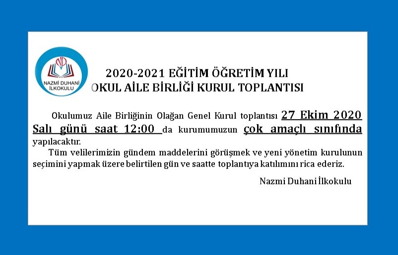 Tüm velilerimizi bekliyoruz🌸