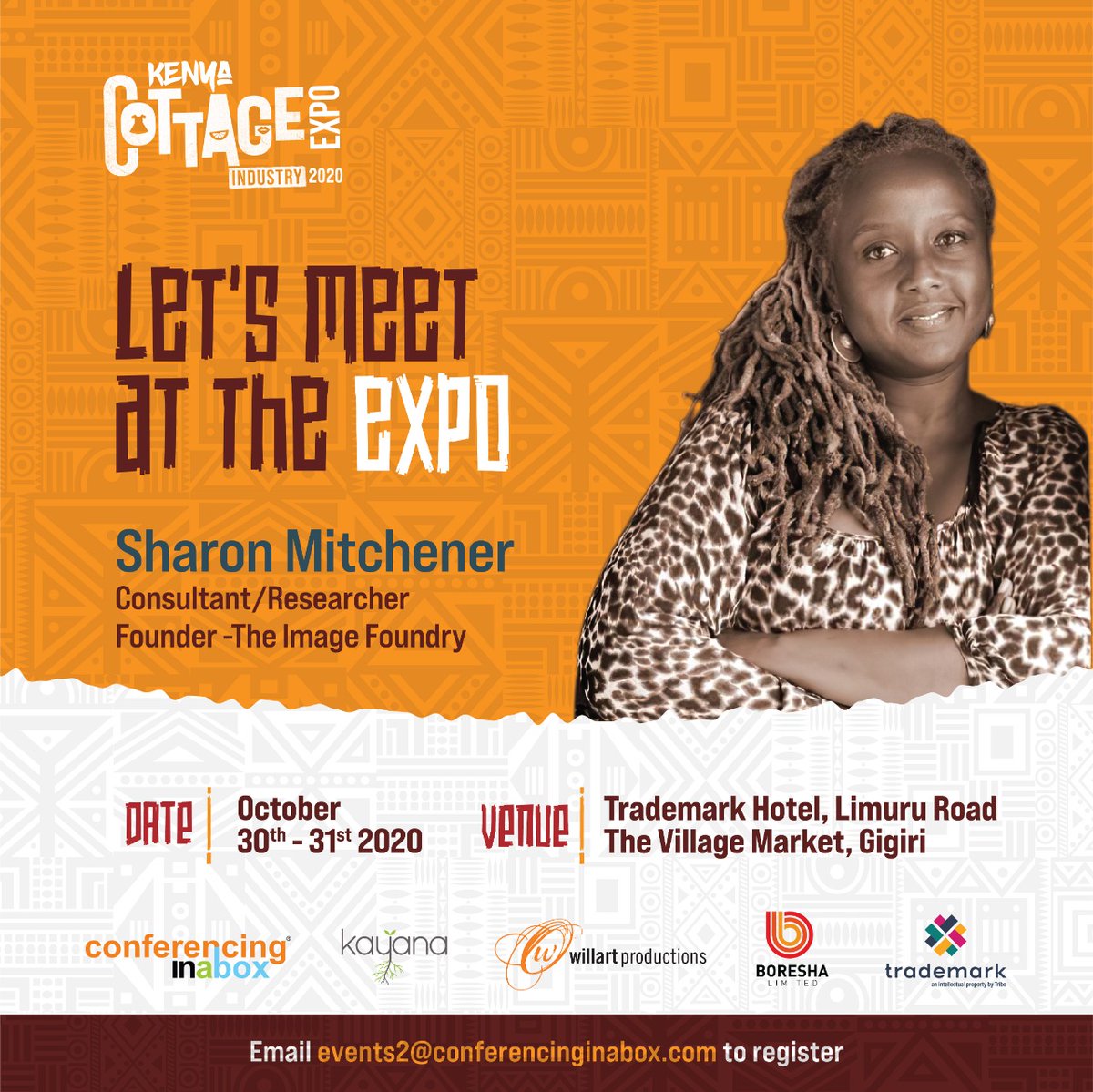 kayana_kenya's tweet image. A look at a few of our speakers for the 2nd Kenya Cottage Expo happening on the 30th and 31st October 2020.
@TerryanneChebet
@SharonMitchener
@douglasogeto
To participate, Register using the link bit.ly/kce-2020 or email events2@conferencinginabox.com