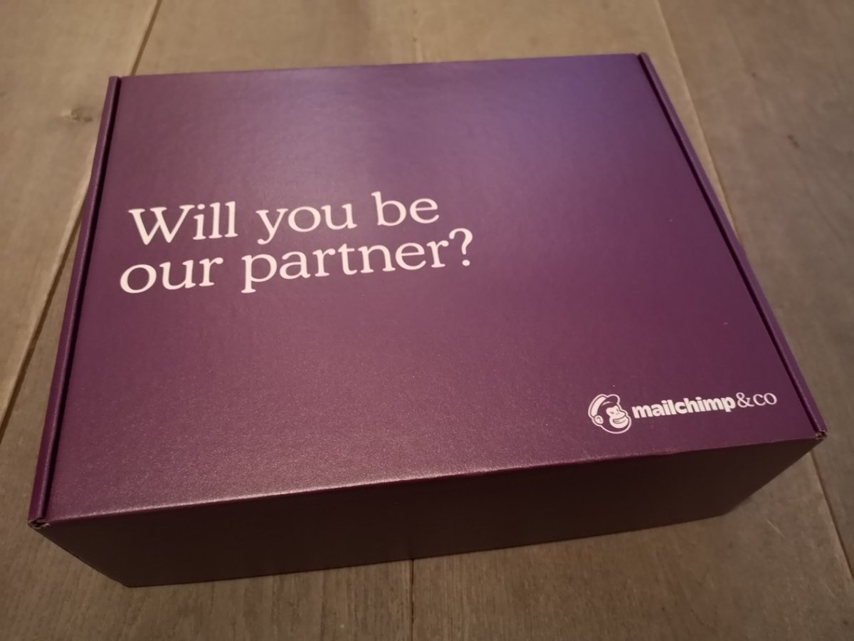 RogierMostert's tweet photo. Thank you @Mailchimp for the nice gift. #partnership https://t.co/8EjZ9yivMD